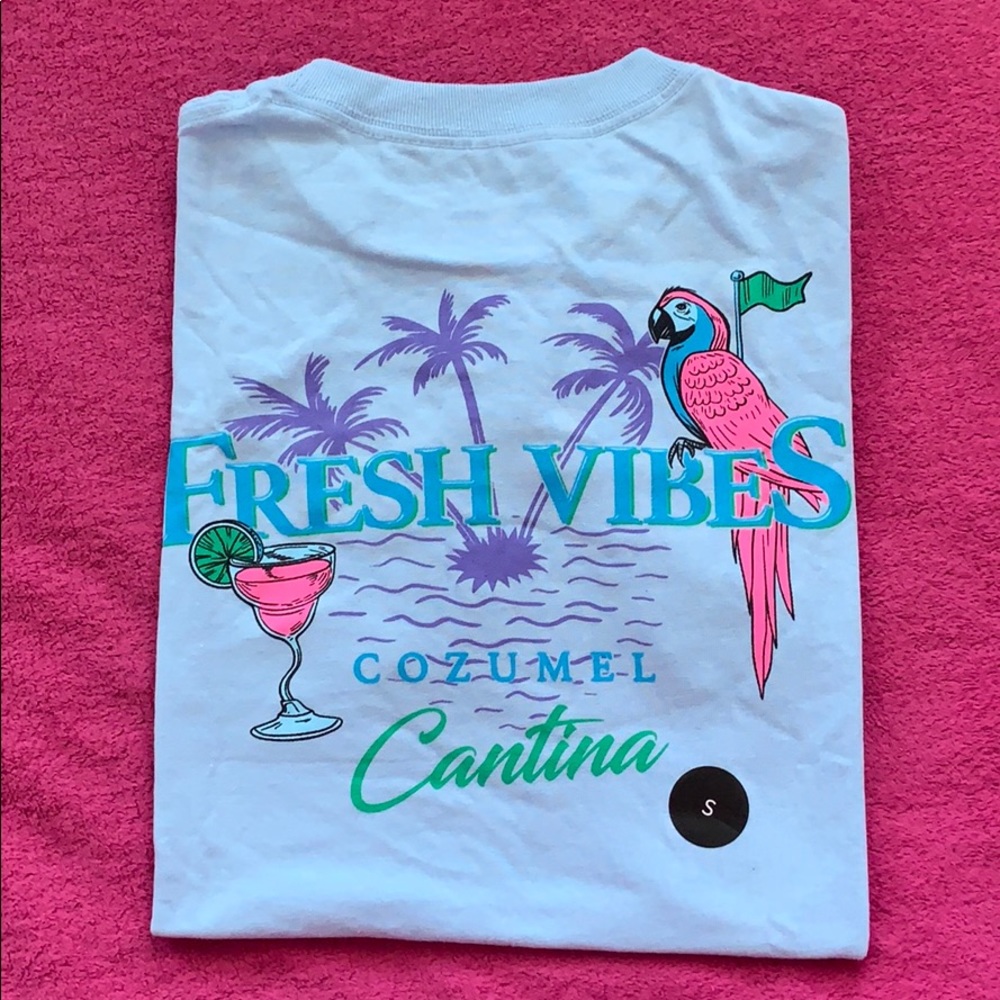 “Fresh Vibes” Cozumel men’s T-shirt